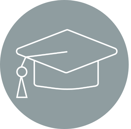 Graduates cap icon